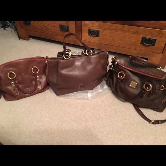 Dooney & Bourke NWOT Florentine Large Zip Barlow - Picture 13 of 13